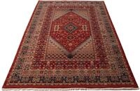 Wollteppich THEKO "Saharna 2400" Gr. 1, rot, B:60cm H:12mm L:90cm, Wolle, Teppiche,