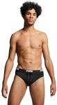 Badeslip PUMA "PUMA SWIM MEN LOGO SWIM BRIEF", Herren, Gr. S, N-Gr, schwarz,...