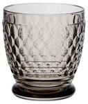 Whiskyglas VILLEROY & BOCH "Becher Boston Coloured 330 ml", grau (smoke), Glas,