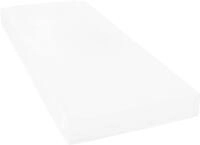 Spannbettlaken JANINE "MAKO-FEINJERSEY 5007", wei&szlig;, L:200cm, Mako-Jersey,