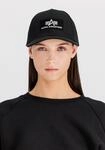 Trucker Cap ALPHA INDUSTRIES "VLC II Cap", Herren, Gr. onesize, schwarz, Baumwolle,