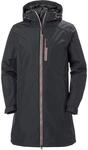 Wintermantel HELLY HANSEN "W LONG BELFAST WINTER JACKET", Damen, Gr. XS, schwarz