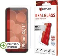 DISPLEX Displayschutzglas "DISPLEX Real Glass Panzerglas f&uuml;r Apple iPhone XR/11