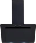 EXQUISIT Kopffreihaube "KFD 61-8sw", Energieeffizienz: B, silber (schwarz), B:59,5cm