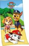 Badetuch PAW PATROL "Paw Patrol", blau, B:75cm L:150cm, Velours, Obermaterial: 100%
