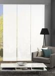 Schiebegardine HOME WOHNIDEEN "ROMA", wei&szlig;, B:60cm H:245cm, Polyester,...