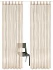 Gardine OTTO HOME "Dimona" Gr. 1, grau (taupe), B:140cm H:145cm, Voile,...