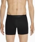 Langer Boxer HOM "HO1", Herren, Gr. S, schwarz, Obermaterial: 65% Baumwolle, 22%