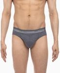 Minislip HOM "HO1", Herren, Gr. S, grau, Obermaterial: 65% Baumwolle, 22%...