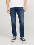 Slim-fit-Jeans JACK & JONES "JJITIM mit Waschung und praktischen Taschen", Herren,