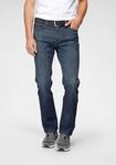 5-Pocket-Jeans LEVI'S "513 SLIM STRAIGHT", Herren, Gr. 36, L&auml;nge 34, blau (tree