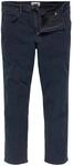 Straight-Jeans WRANGLER "GREENSBORO", Herren, Gr. 34, L&auml;nge 30, blau (iron blau),