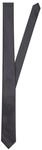 Krawatte SEIDENSTICKER "Schwarze Rose", Herren, grau, Seide, Krawatten Krawatte,