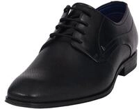 Schn&uuml;rschuh BUGATTI, Herren, Gr. 46, schwarz, Nappaleder, Schuhe Schn&uuml;rschuh, mit