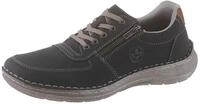 Schn&uuml;rschuh RIEKER, Herren, Gr. 42, blau, Lederimitat, Schuhe Schn&uuml;rschuh, mit