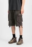 Shorts ALPHA INDUSTRIES "Jet Shorts", Damen, Gr. 32, Normalgr&ouml;&szlig;en, grau