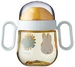 Kinderbecher MEPAL "Antitropf-Trinklernbecher Mio 200 ml", gelb (miffy explore), 1