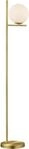 TRIO LEUCHTEN Stehlampe "Pure", wei&szlig; (messing wei&szlig;), 1, &Oslash; 20cm H: 150cm, 1 Stk.,