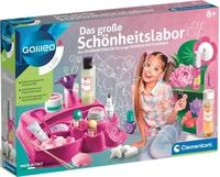 Experimentierkasten CLEMENTONI "Galileo, Das gro&szlig;e Sch&ouml;nheitslabor", pink (wei&szlig;,