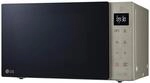 LG Mikrowelle "MH 6535 GIS", silber (noble steel), B:47,6cm H:27,2cm, Mikrowellen,