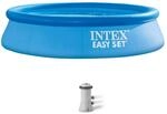 Quick-Up Pool INTEX "Easy", blau, H:61cm &Oslash;:305cm, Schwimmbecken, Quick-Up Pool,