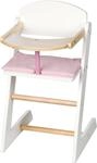 Puppenhochstuhl ROBA "Hochstuhl Scarlett", wei&szlig;, Puppenm&ouml;bel, KinderB:26cm H:52cm
