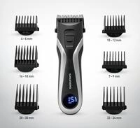Haar- und Bartschneider GRUNDIG "MC 8840", schwarz (schwarz, silber),