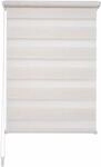 Doppelrollo LIEDECO "Klemmfix-Duo-Rollo" Gr. 2, beige (naturfarben), B:60cm H:160cm,