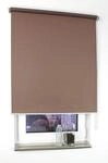 Seitenzugrollo LIEDECO "Struktur" Gr. 3, braun, B:102cm H:175cm, Polyester,...