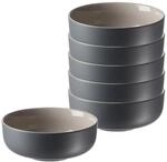 Schale RITZENHOFF & BREKER "M&uuml;slischalen Jasper &oslash; 14.0 cm 6er Set", grau, L:14cm,