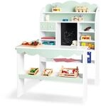 Kaufladen PINOLINO "Wilma", blau (wei&szlig;, t&uuml;rkis), Kaufl&auml;den, KinderB:82cm H:101cm