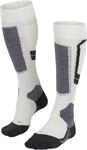 Skistr&uuml;mpfe FALKE "SK4 Advanced", Damen, Gr. 35-36, wei&szlig; (off, wei&szlig;), Materialmix,