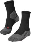 Socken FALKE "RU3 Comfort", Kinder, Gr. 41-42, schwarz (schwarz, mix (3010)),