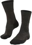 Socken FALKE "TK1 Adventure Wool", Damen, Gr. 37-38, grau (smog (3150)),