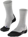 Socken FALKE "TK2 Explore Cool", Damen, Gr. 35-36, grau (light grau (3403)),