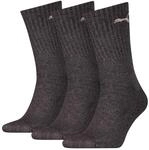 Socken PUMA "PUMA UNISEX CREW SOCK 3P", Herren, Gr. 47-49, grau (anthrazit),