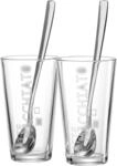 Latte-Macchiato-Glas RITZENHOFF & BREKER "Lena", transparent, H:13,5cm &Oslash;:8cm, Glas,