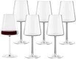 Rotweinglas ST&Ouml;LZLE "Rotweingl&auml;ser Power 520 ml 6er Set transparent", bunt