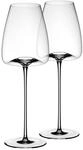 Rotweinglas ZIEHER "Weingl&auml;ser Vision Straight 540 ml 2er Set transparent", bunt