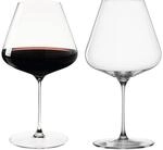 Rotweinglas SPIEGELAU "Burgundergl&auml;ser Definition 960 ml 2er Set transparent", bunt