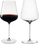 Rotweinglas SPIEGELAU "Bordeauxgl&auml;ser Definition 750 ml 2er Set transparent", bunt