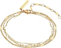 Armband LIEBESKIND BERLIN "Schmuck Geschenk Edelstahl Armkette", gold