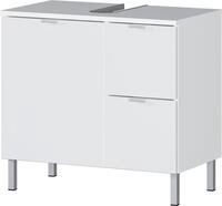 Waschbeckenunterschrank GERMANIA "GW-Mauresa", wei&szlig; (wei&szlig;, wei&szlig; hochglanz), B:60cm