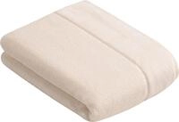 Badetuch VOSSEN "Pure", wei&szlig; (ivory), B:67cm L:140cm, Frottier, Obermaterial: 100%