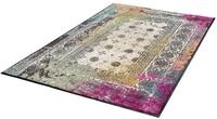 Teppich "Taza" Gr. 34, pink, B:75cm H:7mm L:120cm, Kunstfaser, WASH+DRY BY KLEEN-TEX,