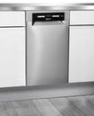 BAUKNECHT Unterbaugeschirrsp&uuml;ler "BSUO 3O23 PF X", Energieeffizienz: E, silber