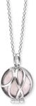 Kette mit Anh&auml;nger ENGELSRUFER "Powerful Stone Paradise Rosenquarz" Gr. XS, bunt