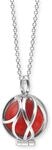 Kette mit Anh&auml;nger ENGELSRUFER "Powerful Stone Roter Jaspis" Gr. XS, bunt