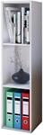 Standregal VCM "Holz Stand Regal Aufbewahrung Deko B&uuml;cher Mendas 3", wei&szlig;, B:34cm