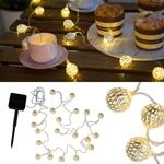 PAULEEN LED-Lichterkette "Sunshine Glamour", silber (silberfarben, schwarz), Dioden
